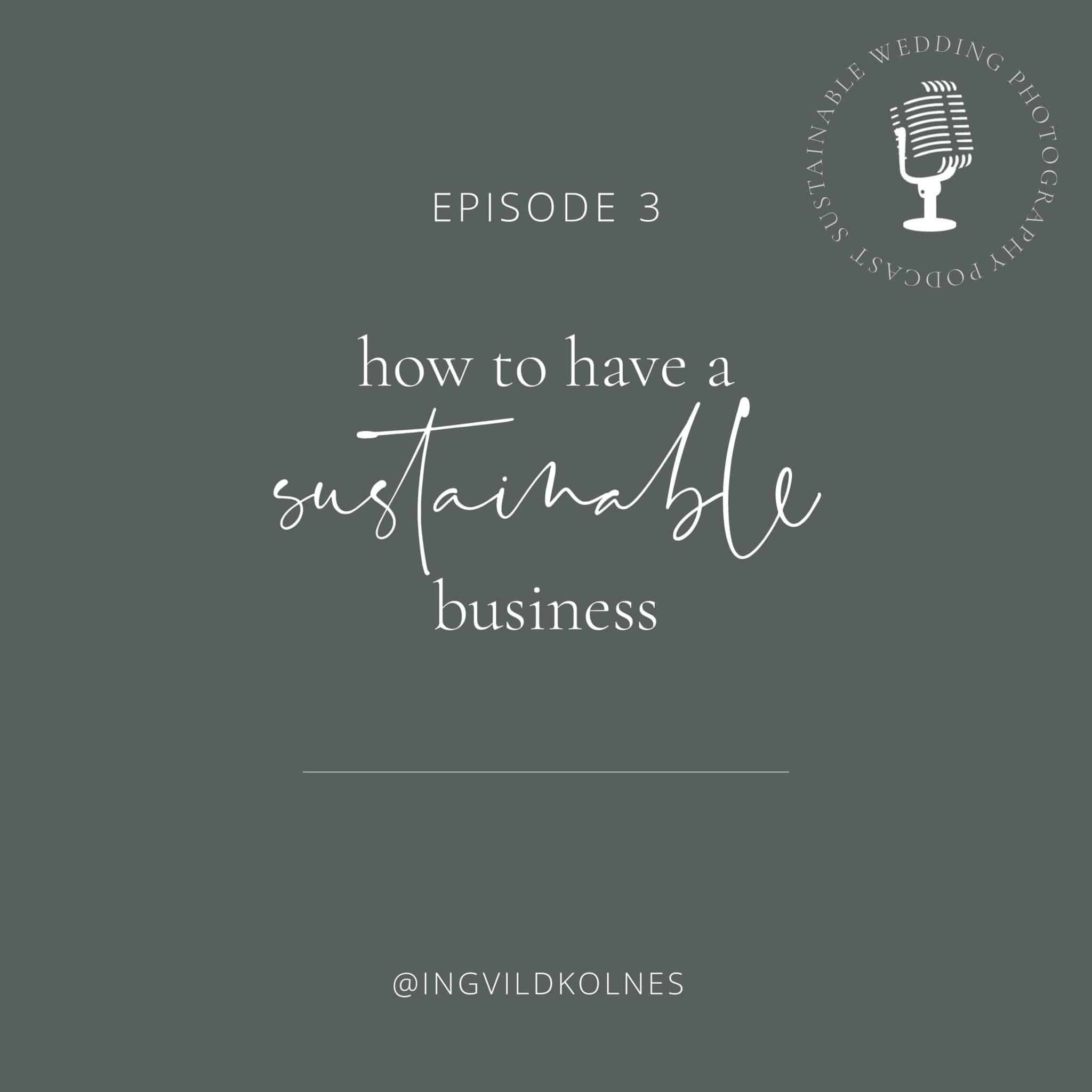 03. What is a sustainable business? episode artwork