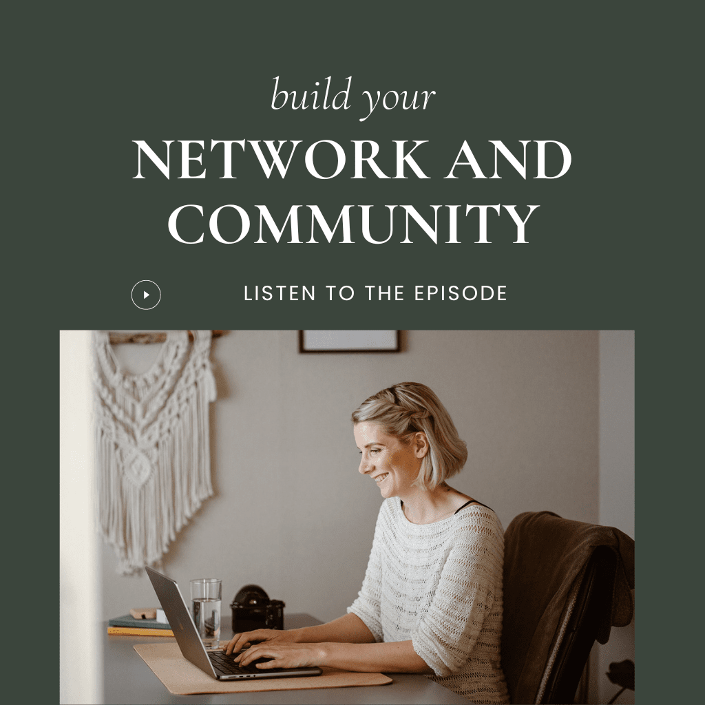 Sustainable Podcast Cover Episode 59 "Build your network and community"