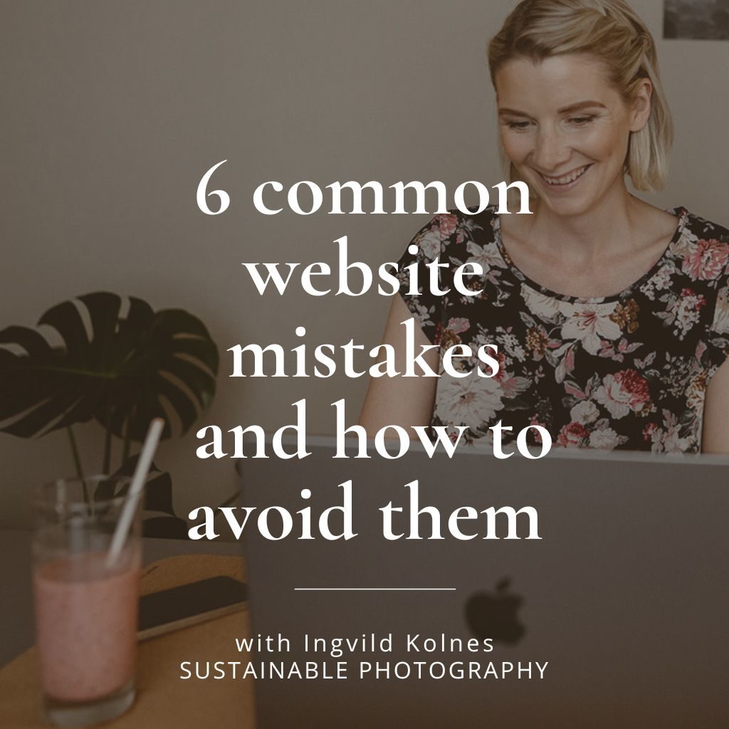 Sustainable Podcast Cover Episode 71 "Wrap up a good website for your photography business"